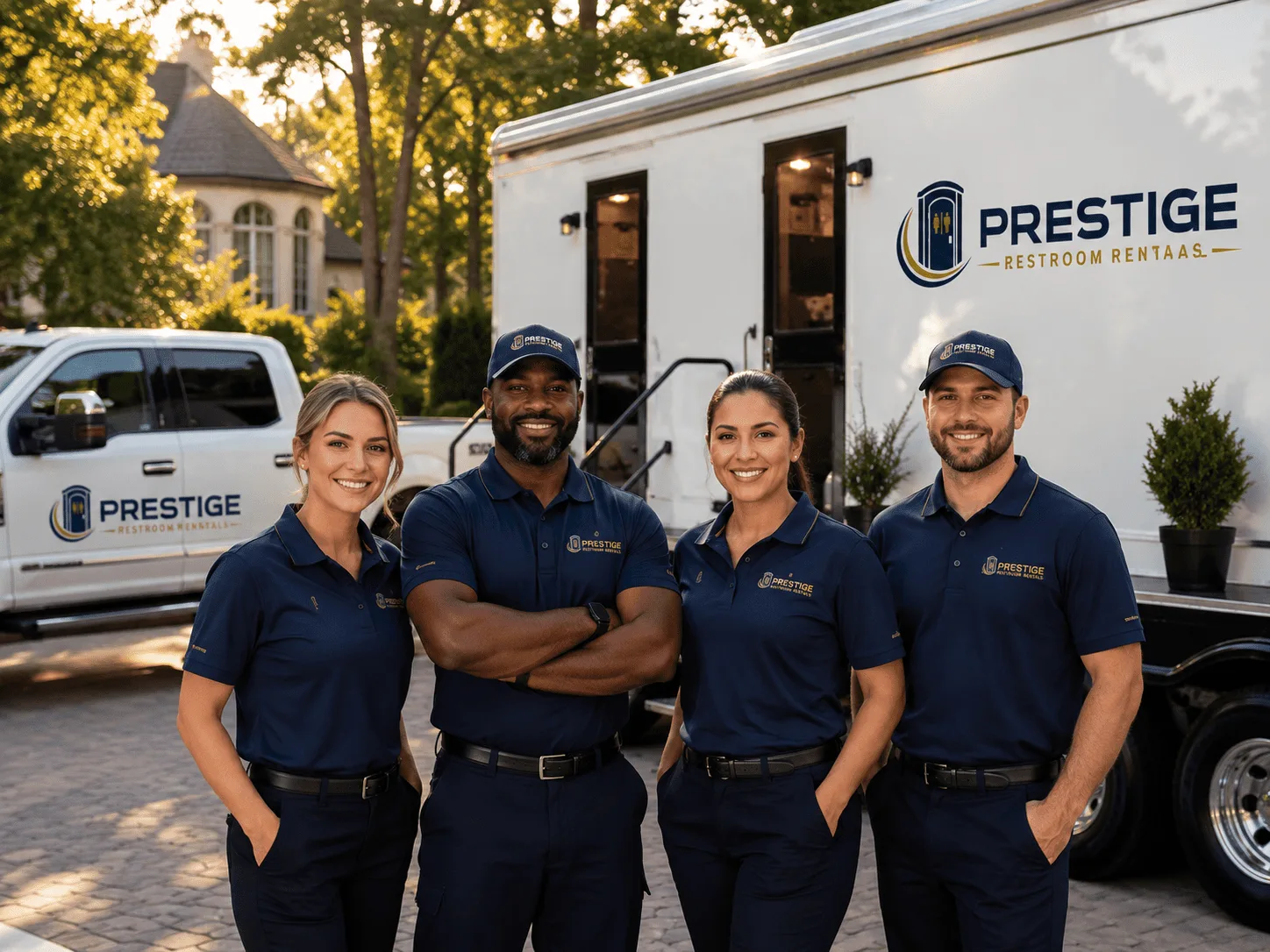 Trusted Luxury Portable Restrooms company in Lester, AL
